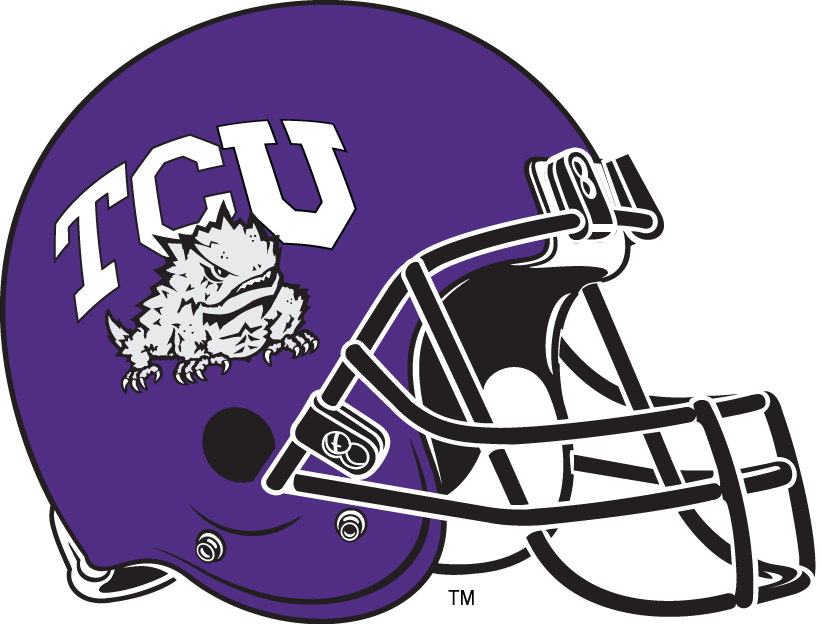 TCU Horned Frogs 1995-Pres Helmet Logo iron on transfers for clothing